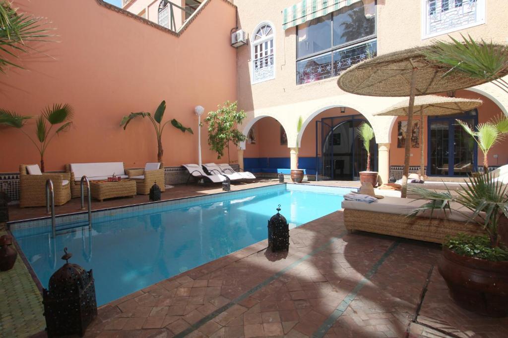 La Villa Bleue Marrakesh Habitación foto